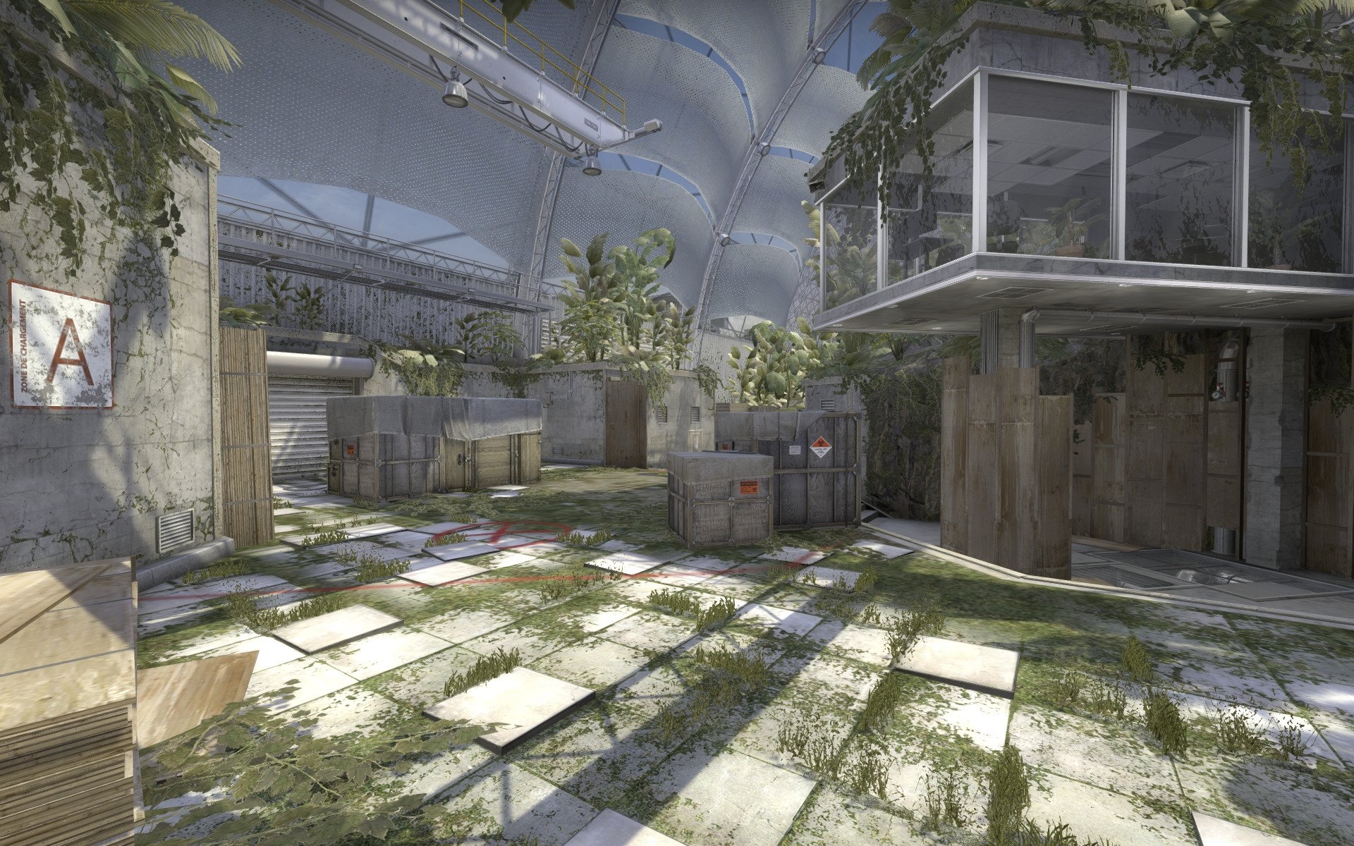 Background image of the CSGO Biome map.